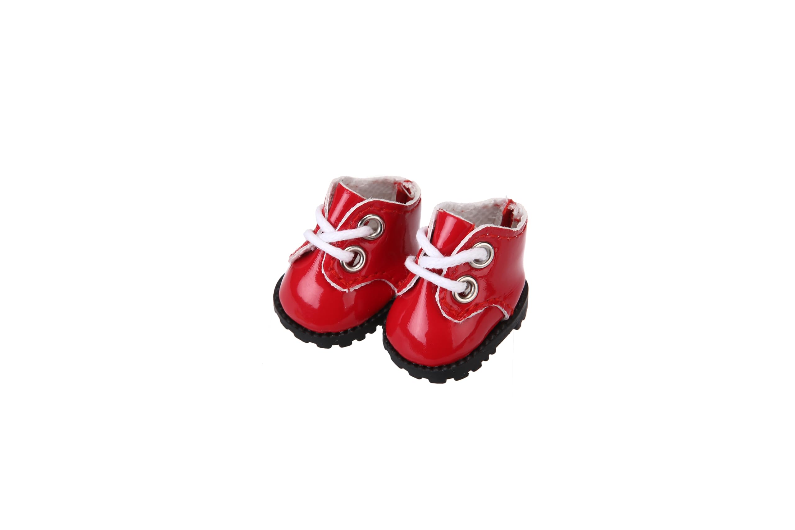 3 Pairs of Handmade Doll Shoes for 17 cm Dolls – 3 Colors for Mix-and-Match Play