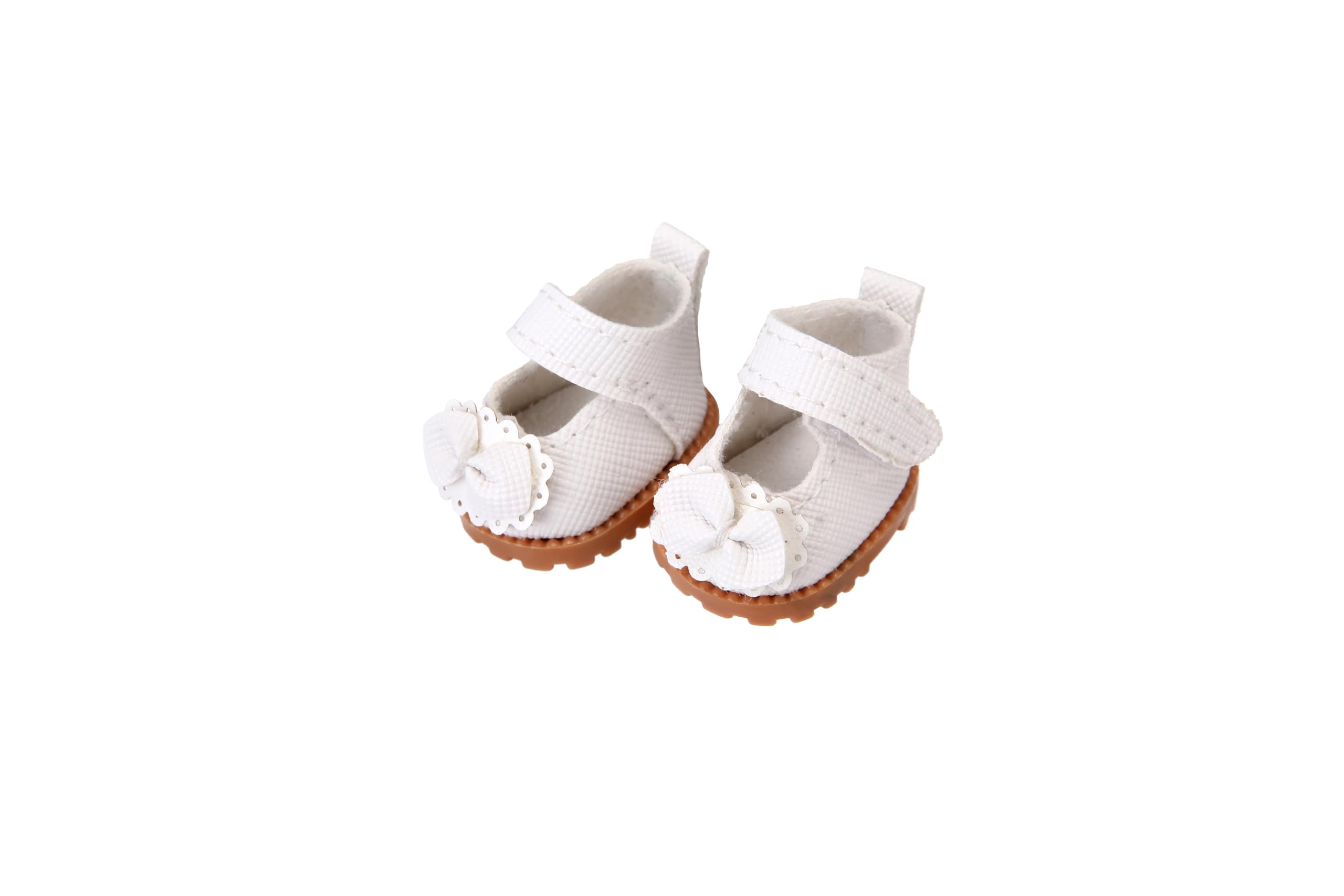 3 Pairs of Handmade Doll Shoes for 17cm Dolls – 3 Colors Mix (WHYS FXSN)