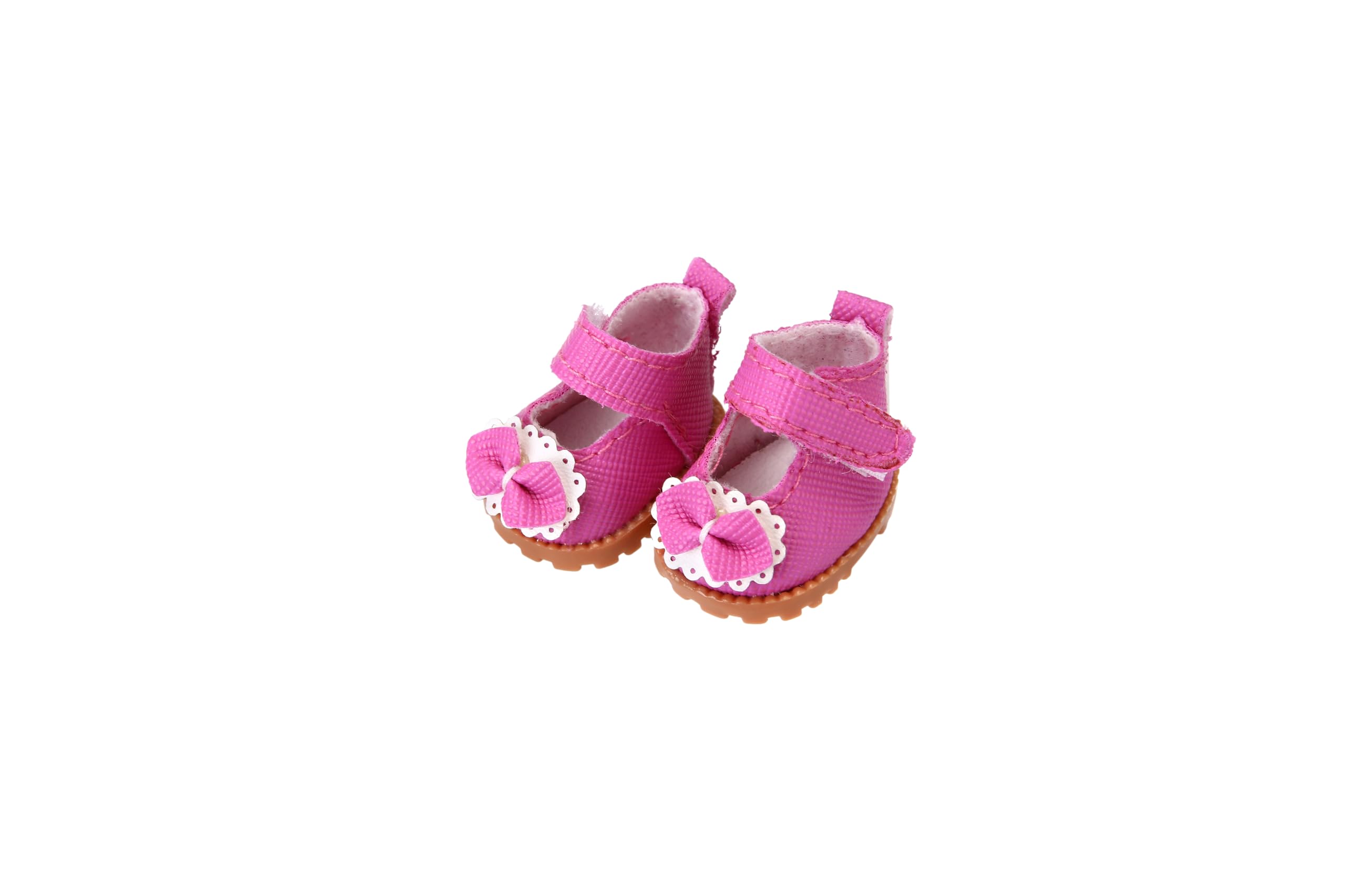 3 Pairs of Handmade Doll Shoes for 17cm Dolls – 3 Colors Mix (WHYS FXSN)