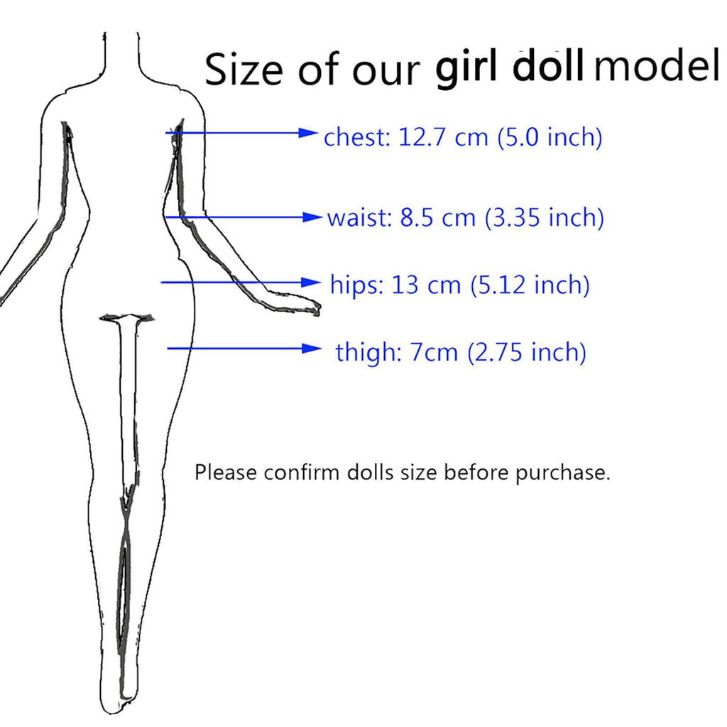 3-Piece Black Doll Wedding Dresses for 11.5 Inch Dolls - Handmade Sequins Gown, Off-Shoulder Dress & Skirt Set by BJDBUS