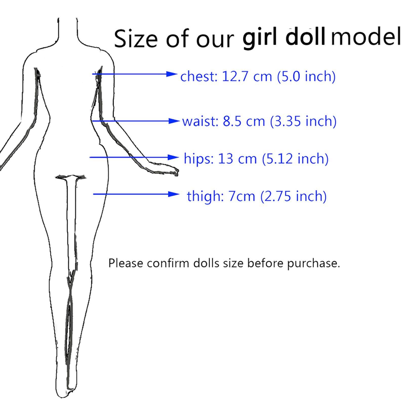 3-Piece Black Doll Wedding Dresses for 11.5 Inch Dolls - Handmade Sequins Gown, Off-Shoulder Dress & Skirt Set by BJDBUS