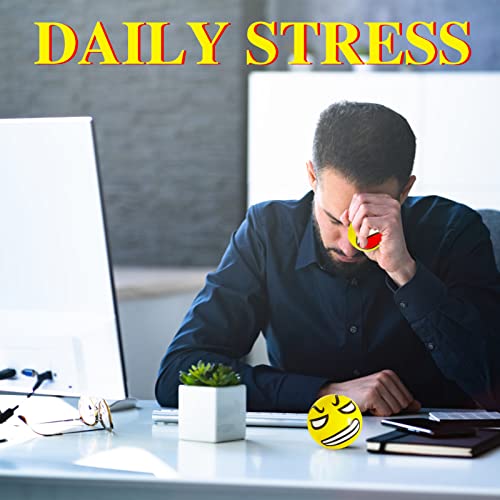 30 Pack Funny Face Stress Balls – 2.5 Inch Squeeze Balls for Stress Relief, Party Favors, and Gifts