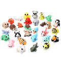 30-Piece 3D Printed Articulated Animal Set – Mini Flexible Fidget Toys for Desk Decor, Party Favors