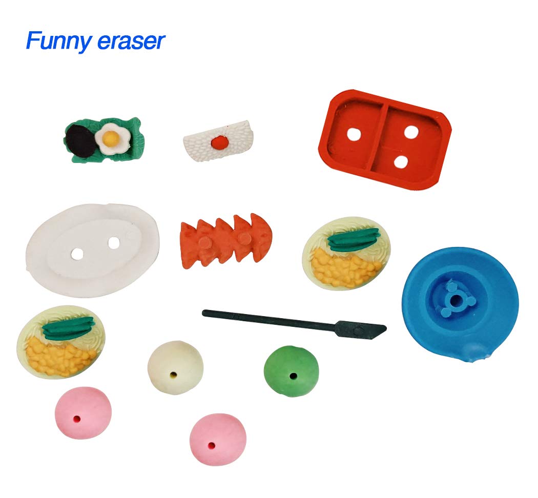 30-Piece Mini Puzzle Erasers – Noodle & Animal Shapes for Party Prizes and School Supplies