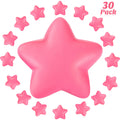 30 Star Stress Balls Bulk – Blulu Mini Foam Squeeze Toys for Rewards and Party Favors