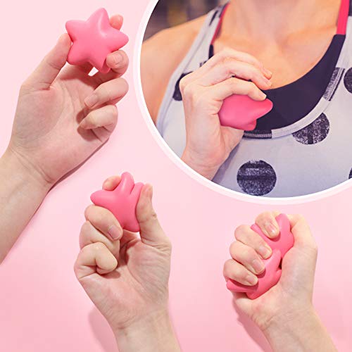 30 Star Stress Balls Bulk – Blulu Mini Foam Squeeze Toys for Rewards and Party Favors