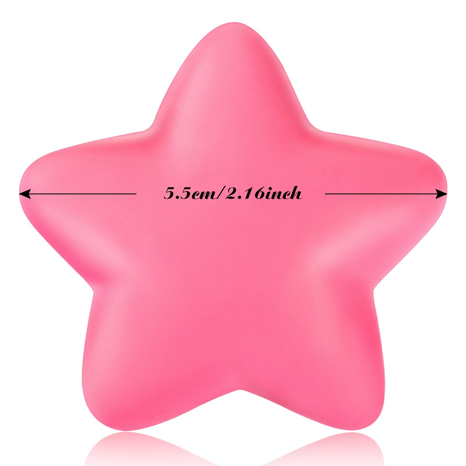 30 Star Stress Balls Bulk – Blulu Mini Foam Squeeze Toys for Rewards and Party Favors