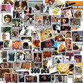 300 Funny Meme Stickers – Vinyl Sheets, Easy Peel, No Repeats, Water-Resistant for Laptops & Water Bottles