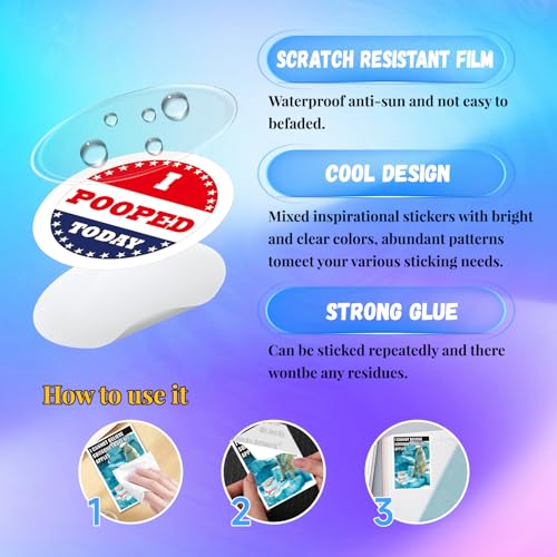 300 Funny Meme Stickers – Vinyl Sheets, Easy Peel, No Repeats, Water-Resistant for Laptops & Water Bottles