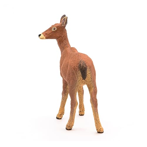 Papo Doe Figure – Realistic Deer Toy for Imaginative Play | Durable Collectible