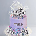 33-Piece Disco Ball Cake Toppers Set with Mirrored Foam Balls, Stars & Happy Birthday Sign for 70s 80s Themed Parties