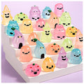 36Pcs Halloween Mini Resin Figures – Glow in Dark Tiny Set with Pumpkin, Ghost, and Flame for Party Favors, Bag Fillers, Garden, Dollhouse Decor