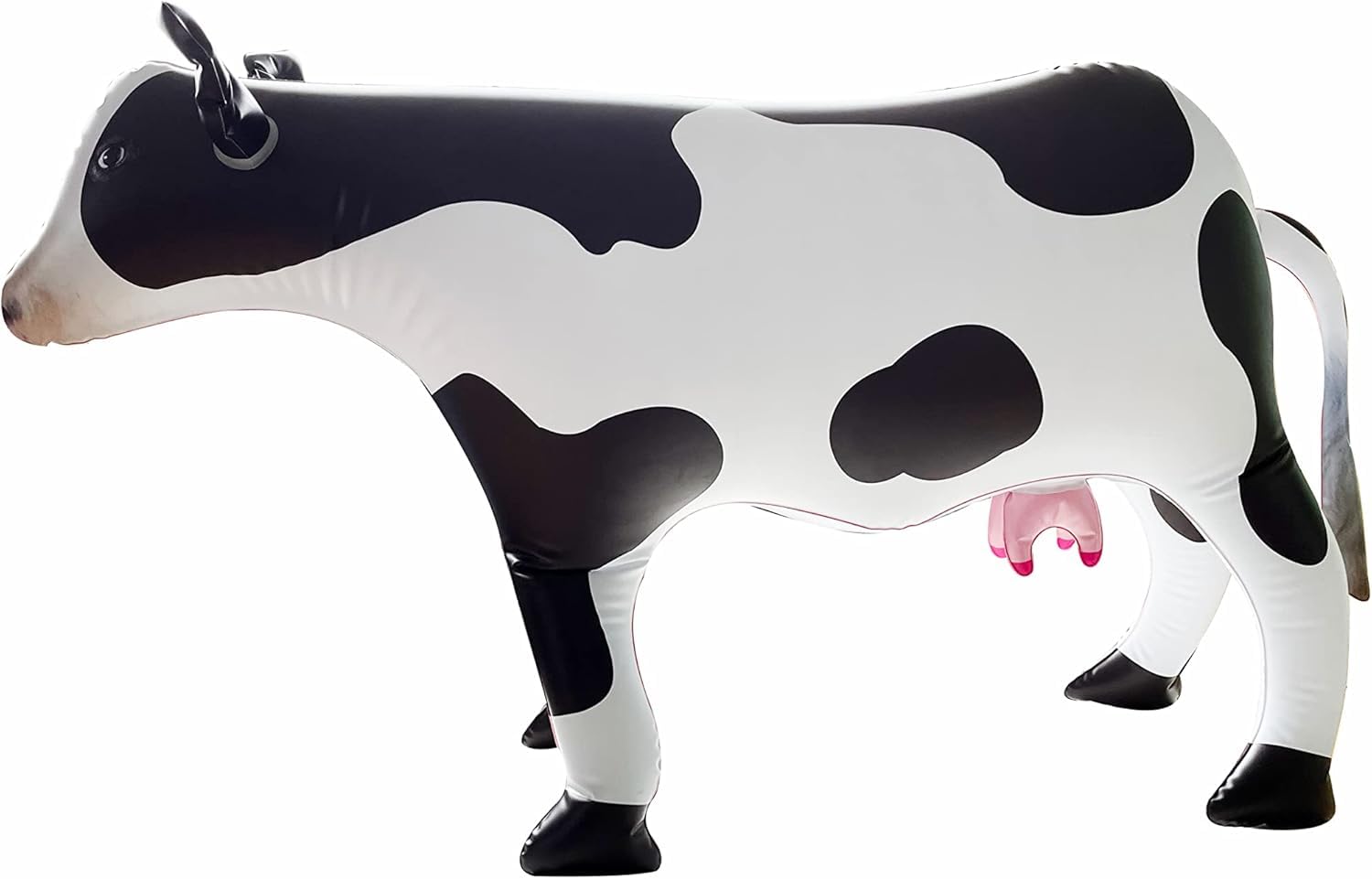 37-Inch Inflatable Cow Balloon by ILEISURELY – Realistic Farm Animal Party Decor, PVC