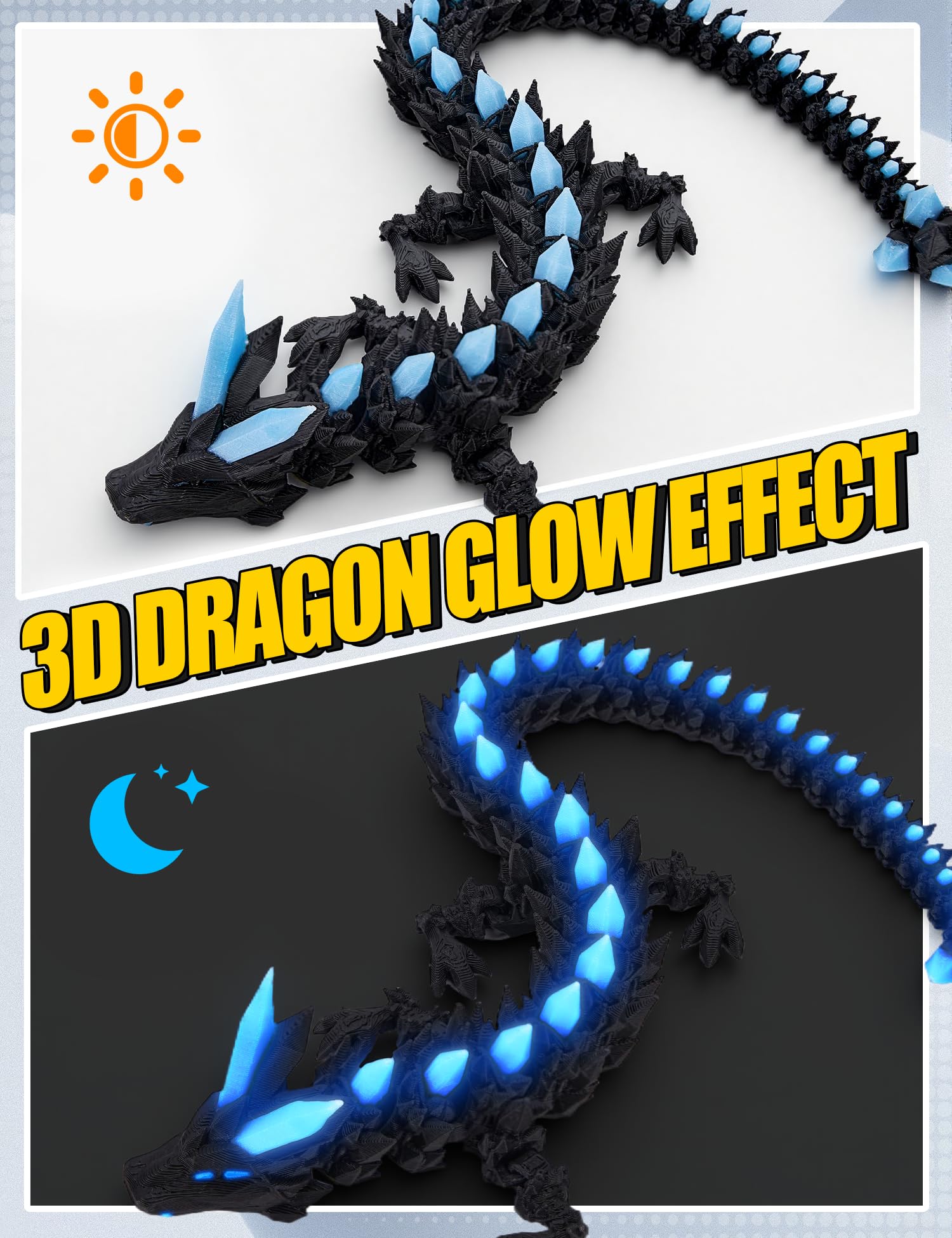 3D Printed Glow-in-the-Dark Dragon Eggs – Prefilled Easter Basket Stuffers for Kids & Teens