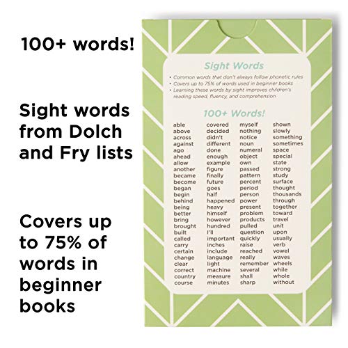 3rd Grade Sight Words Flash Cards – 100+ Dolch & Fry Words – Ages 7–10 – Homeschool & Classroom – Think Tank Scholar