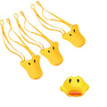 4-Pack Realistic Duck Beak Masks – Adjustable Headband Adult Costume Accessory for Group Events