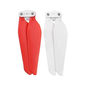 4-Pack Red Foldable Propellers for Xiaomi FI MI X8 SE Drone – Quick Release, PC Material