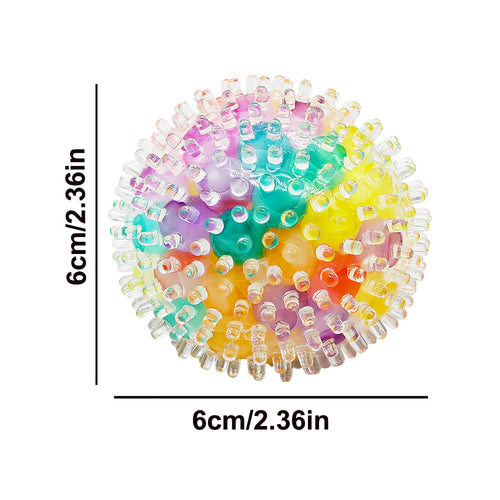 4 Pack Squishy Stress Balls for Adults – TPR Fidget Toys for Anxiety Relief and Focus