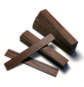 40-Piece Miniature Dollhouse Wood Flooring in Black Walnut – Realistic Wood Grain for 1:12 to 1:6 Scale