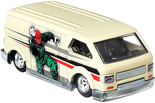 Hot Wheels Premium 1:64 MBK Van Die-Cast Car – Metal/Metal Chassis, Real Riders Tires, Pop Culture Deco