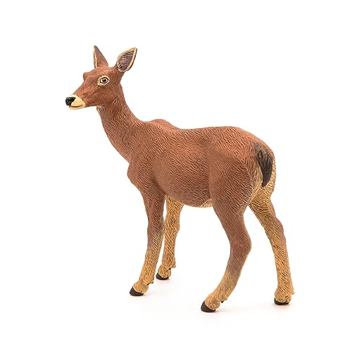 Papo Doe Figure – Realistic Deer Toy for Imaginative Play | Durable Collectible