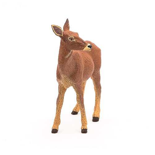 Papo Doe Figure – Realistic Deer Toy for Imaginative Play | Durable Collectible