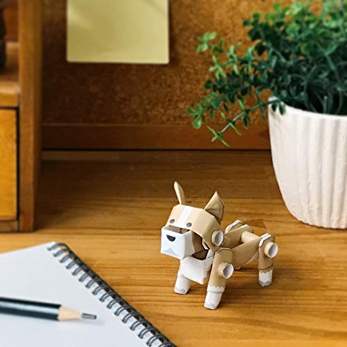 Bring a Corgi to Life: PIPEROID Japanese 3D Paper Puzzle – DIY Origami Kit for Kids & Adults