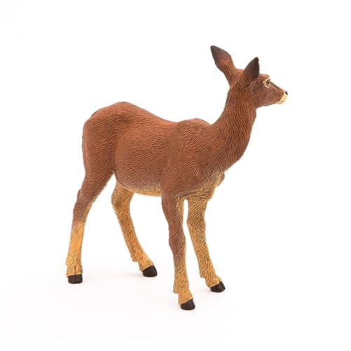 Papo Doe Figure – Realistic Deer Toy for Imaginative Play | Durable Collectible