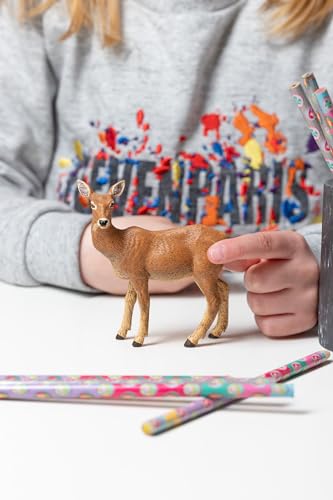 Papo Doe Figure – Realistic Deer Toy for Imaginative Play | Durable Collectible