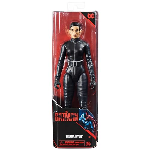 Selina Kyle 12-Inch Action Figure – The Batman Movie Collectible by DC Comics, for Kids Ages 3+
