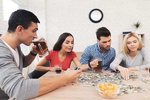 RoseArt Home Country Bobbing Apple Orchard Farm 1000-Piece Jigsaw Puzzle for Adults – Nostalgic Americana Scene