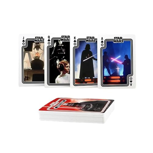Star Wars Darth Vader Playing Cards – 54 Unique Vader-Themed Designs, Linen Finish