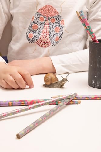 Papo Garden Snail Figure – Hand-Painted Realistic Miniature Animal Toy for Kids 3+