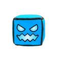 4.7" Blue Cube Plush Toy – Soft Stuffed Plushie, Game Character Pillow Pendant, Collection Gift