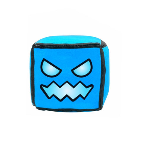 4.7" Blue Cube Plush Toy – Soft Stuffed Plushie, Game Character Pillow Pendant, Collection Gift