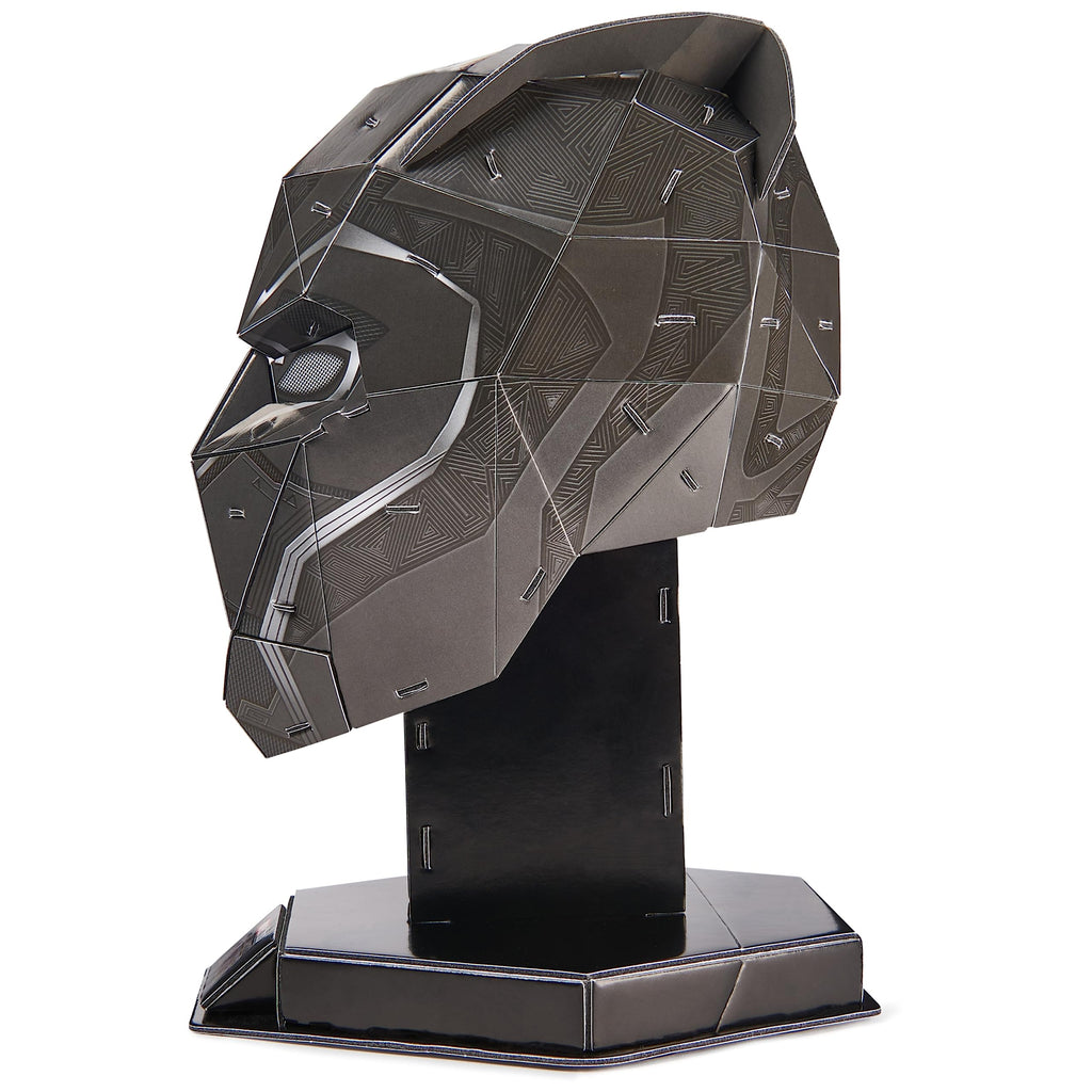 4D Build Marvel Black Panther 3D Puzzle – 82-Piece Wakanda Forever Model Kit with Stand