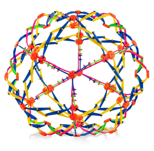 4E's Novelty Expandable Breathing Ball Sphere – 6 to 12 Inch Visual Fidget Toy for Mindfulness and Relaxation
