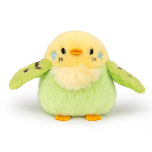 5 Inch Parakeet Plush Toy – Soft Stuffed Bird Doll, Keychain Pendant, Safe for Kids