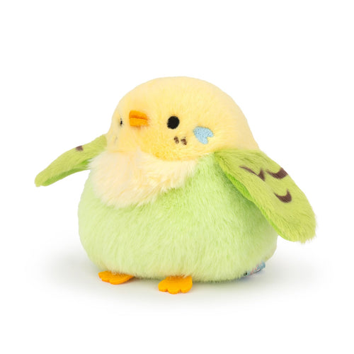 5 Inch Parakeet Plush Toy – Soft Stuffed Bird Doll, Keychain Pendant, Safe for Kids