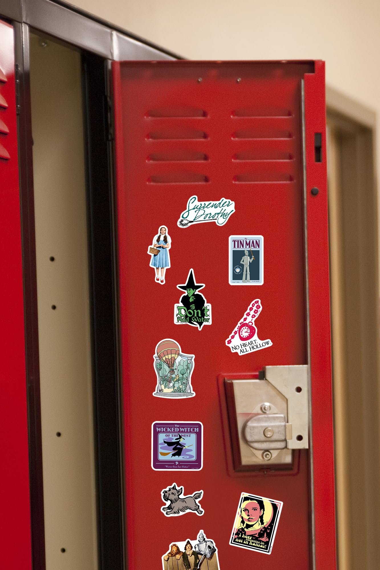 50 Classic Wizard of Oz Die-Cut Vinyl Stickers – Dorothy, Tin Man, Emerald City & More