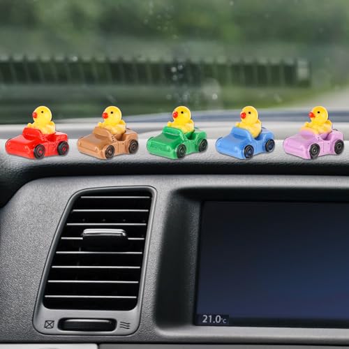 50 Tiny Resin Ducks – Multicolor Miniature Duck Figures for Garden, Dollhouse, and DIY Crafts