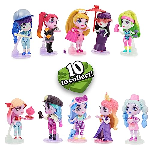 Zombaes Forever Surprise Zombie Doll – Coffin Unboxing & Mix-Match Fun, 3.5-Inch Collectible