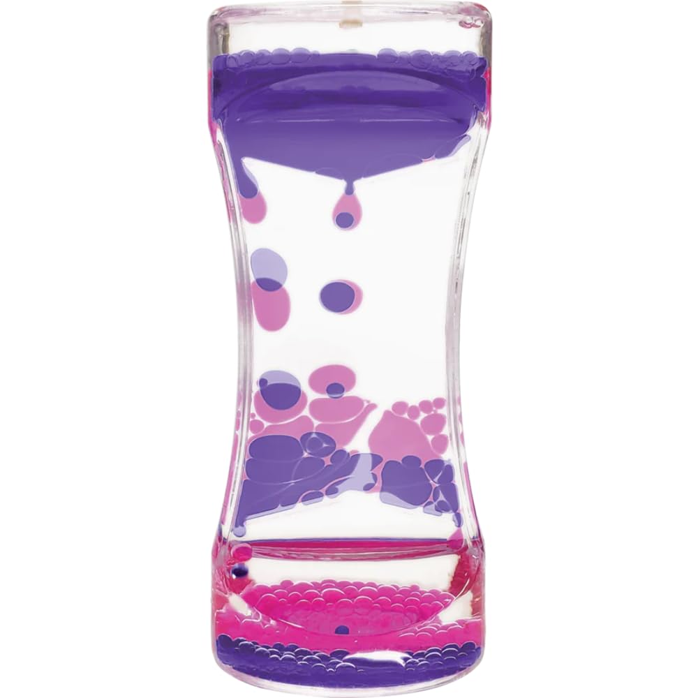 Teacher Created Resources Pink & Green Liquid Motion Bubbler – Calming Desk Toy for Focus & Relaxation