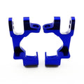 Atomik Alloy Front Caster Block (Blue) – Hardened 6061 Aluminum Hop-Up Part for Traxxas Slash 4x4, Replaces 6832