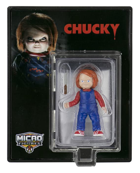 World's Smallest Universal Horror Micro Figures, Series 1 – Hellboy, Chucky, Michael Myers | Random Style