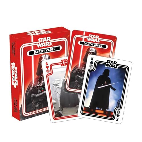 Star Wars Darth Vader Playing Cards – 54 Unique Vader-Themed Designs, Linen Finish