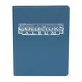 Ultra Pro 4-Pocket Card Portfolio – Holds 80 Trading Cards, Archival Safe, Side-Loading, Blue