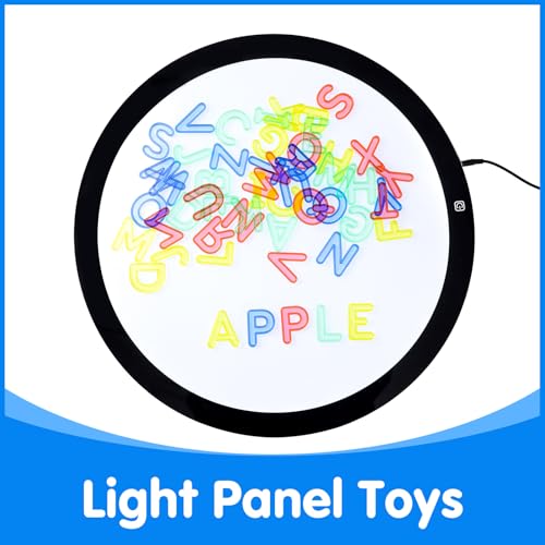 52 Translucent Uppercase Letters for Light Tables – 2 Complete Alphabets by Odoorgames