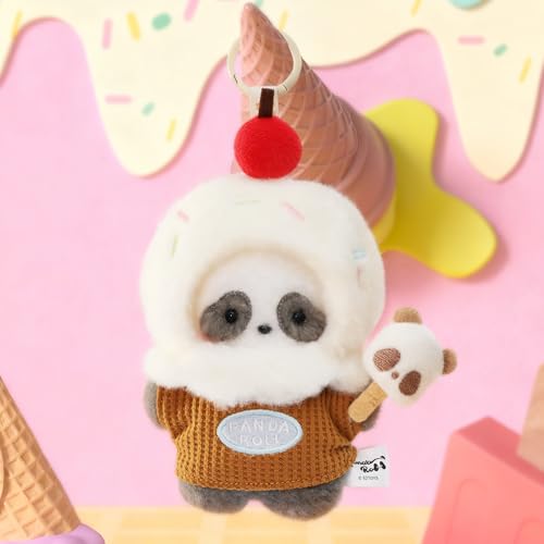 52TOYS Panda Roll Happy Weekend Series Blind Box Plush Toy – Random Soft Collectible Figure, 5.5–5.9 Inches