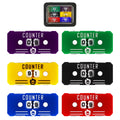 6-Pack Acrylic Life Counter Set with Magnetic Dial and Metal Box for MTG D&D Tabletop Games